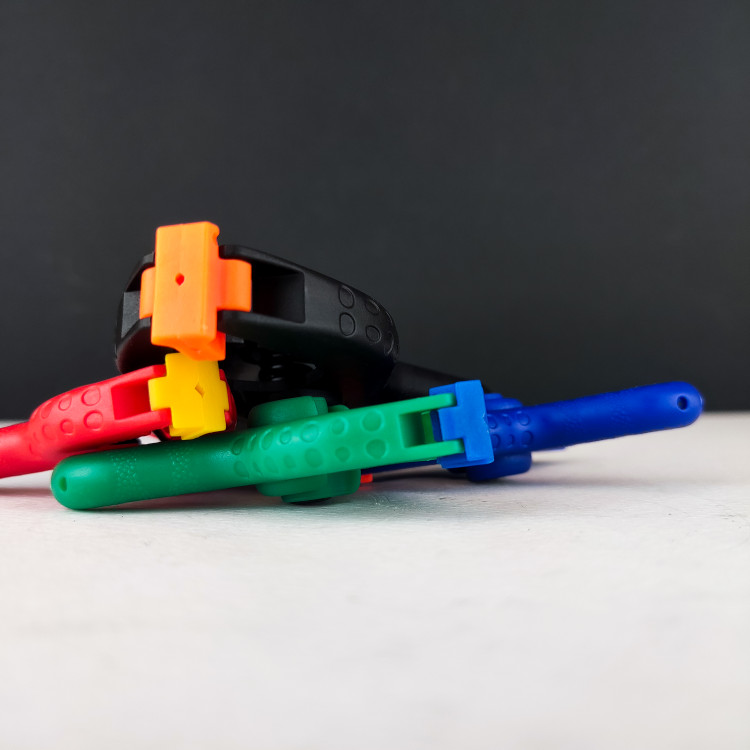 ست گیره فنری - 20 عددی - بدنه پلاستیک فایبرگلاس مخصوص کار تعمیراتی - برند اصلی Hoteche هوتچ (290600)