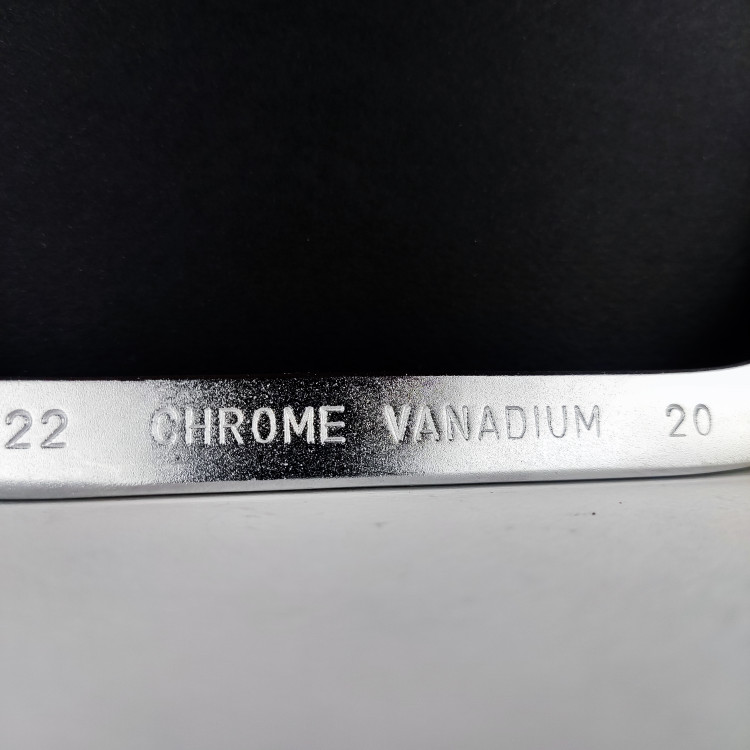 آچار دو سر رینگ - یو U شکل - فولادی - 5 عددی - سایز 8 تا 22 - برند اصلی Hoteche هوتچ (191007)