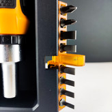 ست کله بکس و بیت پیچ گوشتی و دسته جغجغه 39 عددی 1.4 اینچ (هوتچ)(hoteche)(250939)