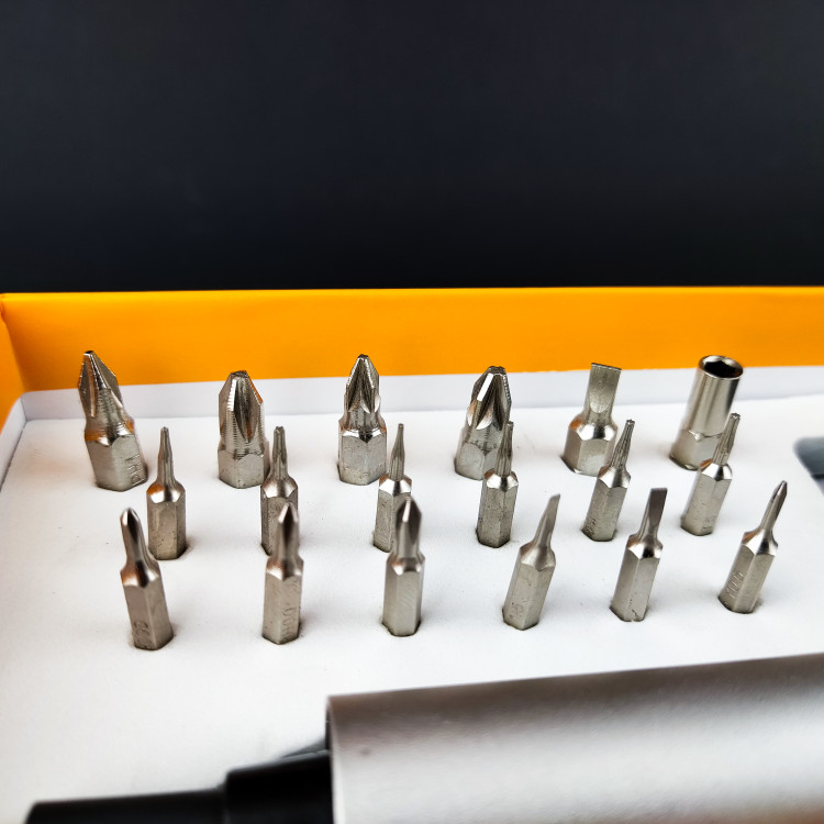 پیچ گوشتی شارژی - باطری 3.6 ولت - ست 20 عددی (هوتچ)(Hoteche)(800114)