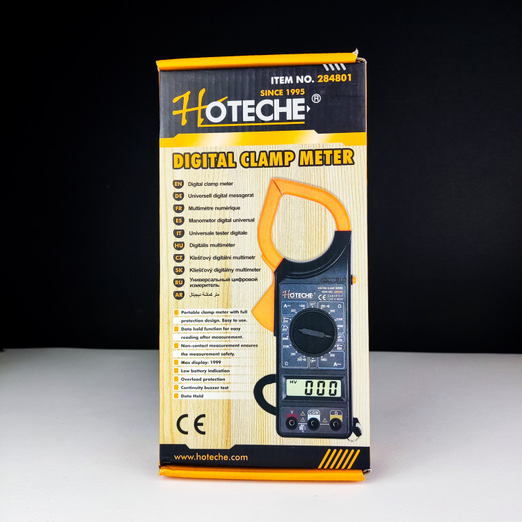 مولتی متر - اهم سنج 600 ولت 1000 آمپر (هوتچ)(hoteche)(284801)