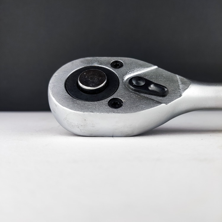 آچار جغجغه ای 1.2 - دندانه درشت - روکش دسته پلاستیکی دو رنگ (هوتچ)(Hoteche)(200203)