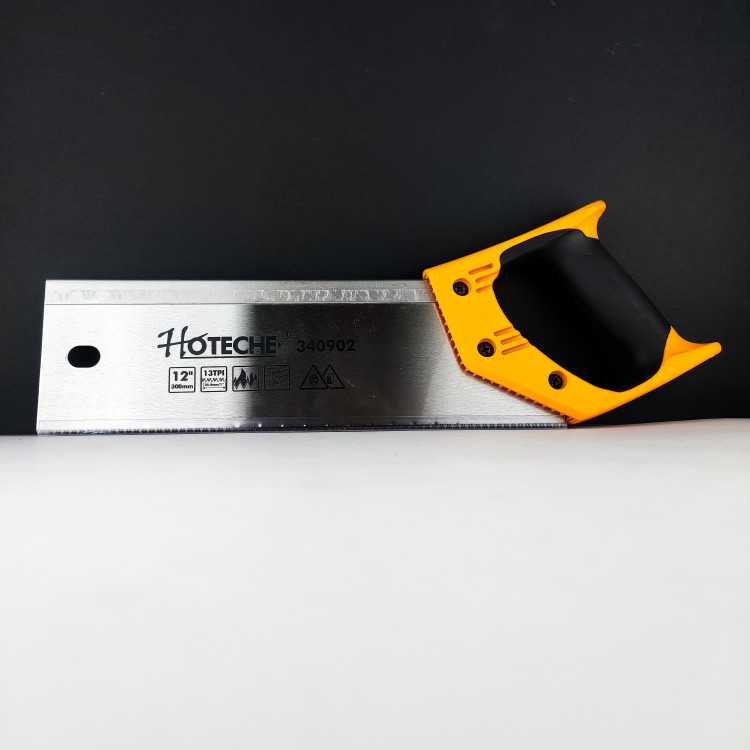 اره قاب بر دستی - اره پشتی - 12 اینچ - 300 میلی متر(هوتچ)(Hoteche)(340902)