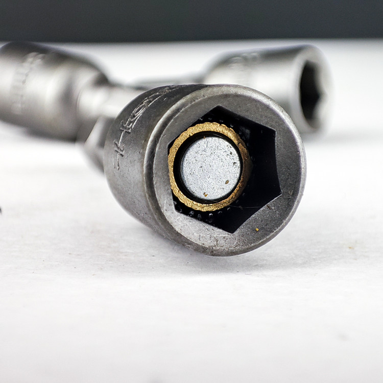 بکس سر دریلی - مغناطیسی - ست 5 عددی - 8 میلی متری- گردن کوتاه (هوتچ)(Hoteche)(251007)