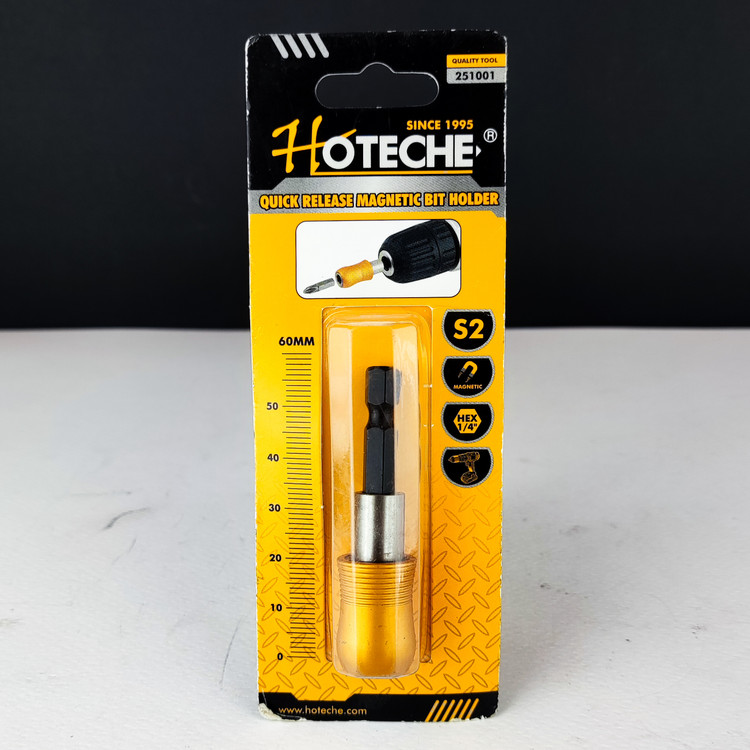 بکس سر دریلی 6 میلی متر - ضامن دار - مغناطیسی - مته گیر دریلی (هوتچ)(Hoteche)(251001)