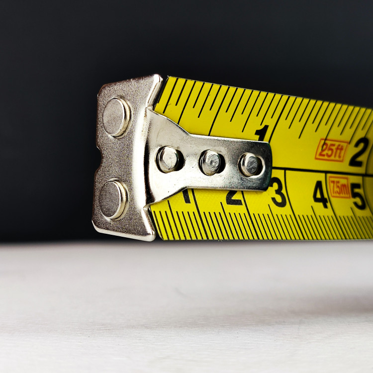 متر فلزی 7.5 متری - فوق صنعتی و حرفه ای - تیغه فولادی *280417*