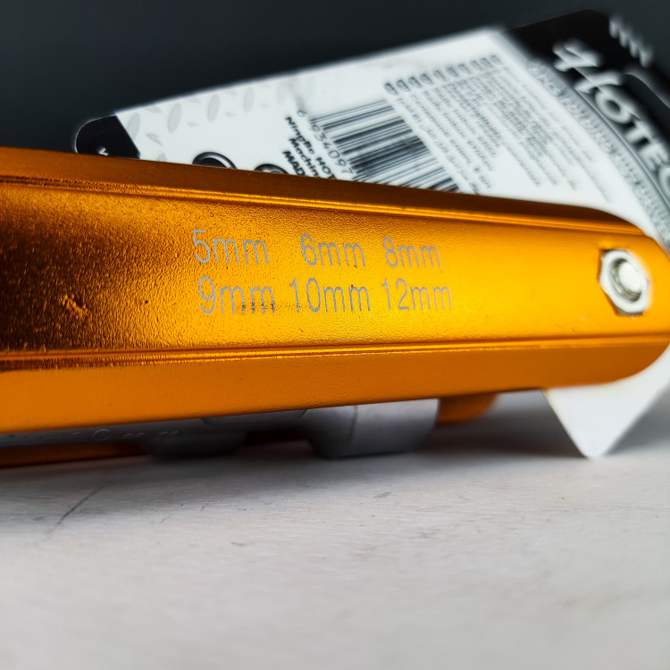 دسته بکس تاشو چاقویی 6 عددی (261013)(هوتچ)(hoteche)