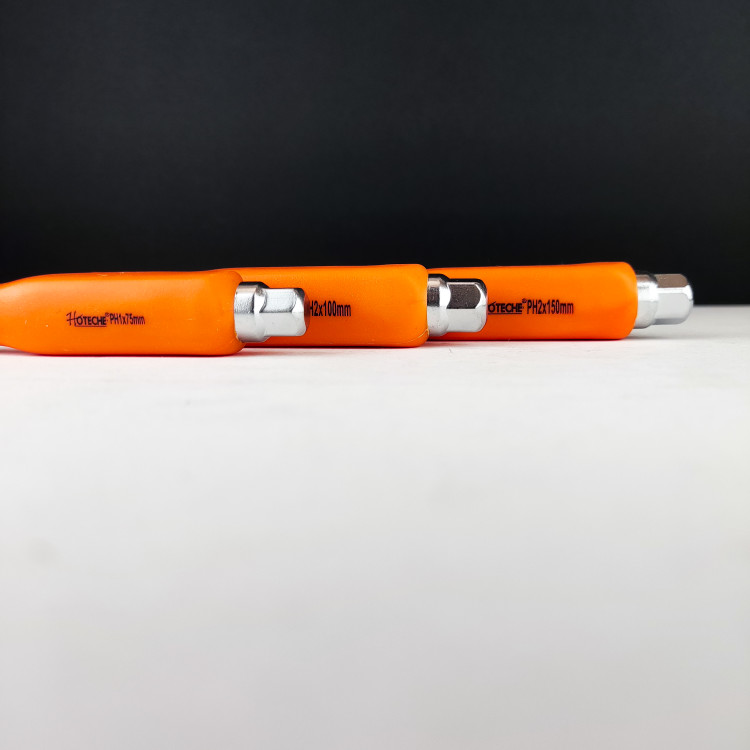 ست 6 عددی پیچ گوشتی ضربه ای فولادی مغناطیسی *240108*