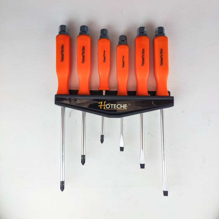 ست 6 عددی پیچ گوشتی ضربه ای فولادی مغناطیسی *240108*