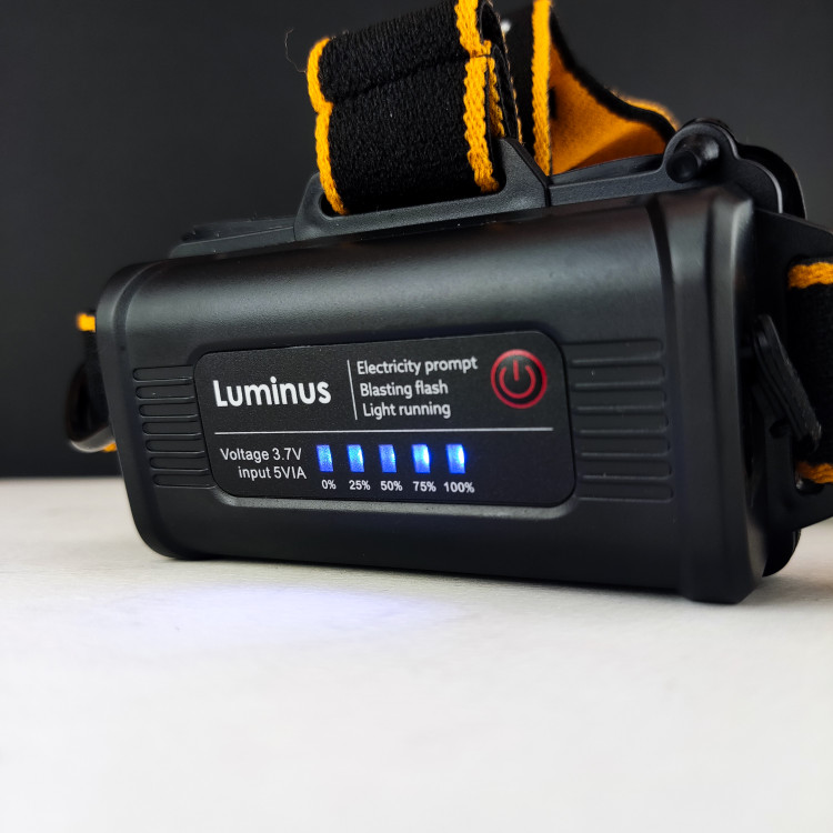 چراغ پیشانی - کوهنوردی - تک ال ای دی - 10 وات - قابل شارژ 4400 میلی آمپر *440011*