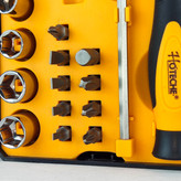 ست 37 عددی پیچ گوشتی و دسته جغجغه و کله بکس و بیت کیفیت عالی (هوتچ)(250937)(Hoteche)