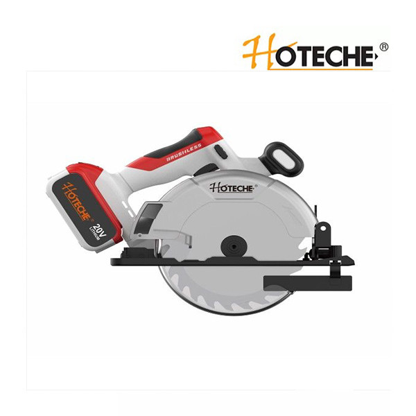 اره دیسکی شارژی موتور براش لس 20 ولت 4 آمپری - برند اصلی Hoteche هوتچ (354961)