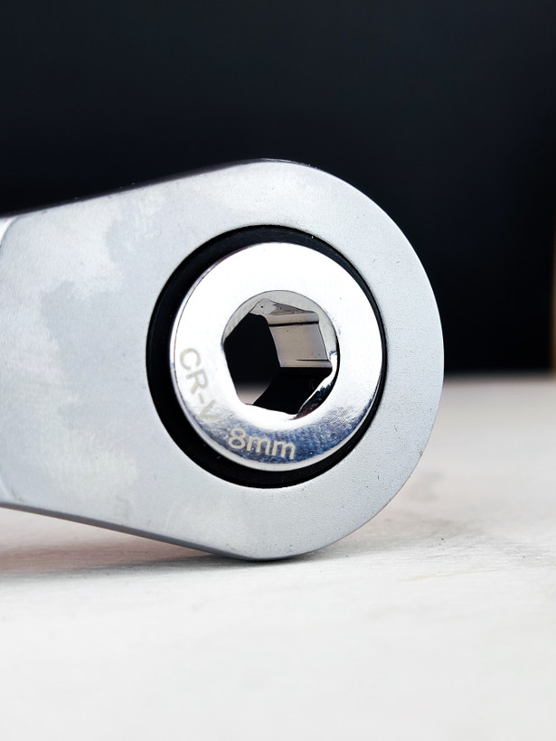 آچار جغجغه فولادی با کله قابل تغییر فوق حرفه ای