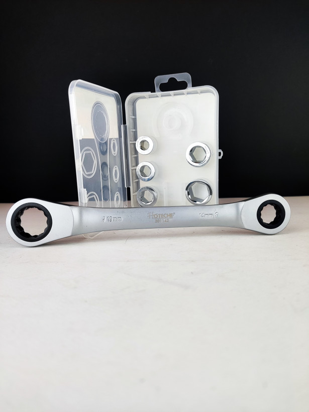 آچار جغجغه فولادی با کله قابل تغییر فوق حرفه ای