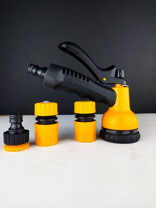 تفنگ اسپری 4 عددی صنعتی - شلنگ خور - برند اصلی Hoteche هوتچ (372004)