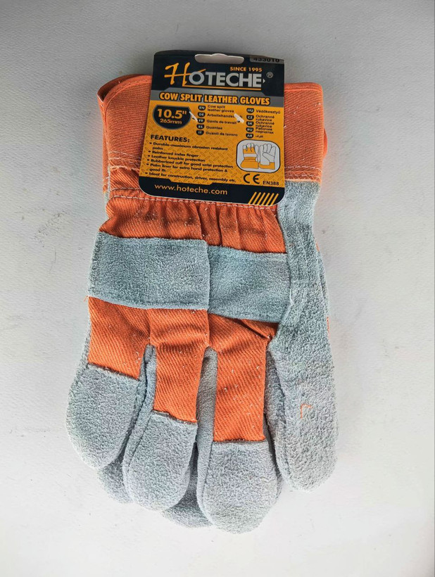 دستکش پارچه ای برزنتی مخصوص جوشکاری و کار با ابزار داغ - برند اصلی Hoteche هوتچ (433010)