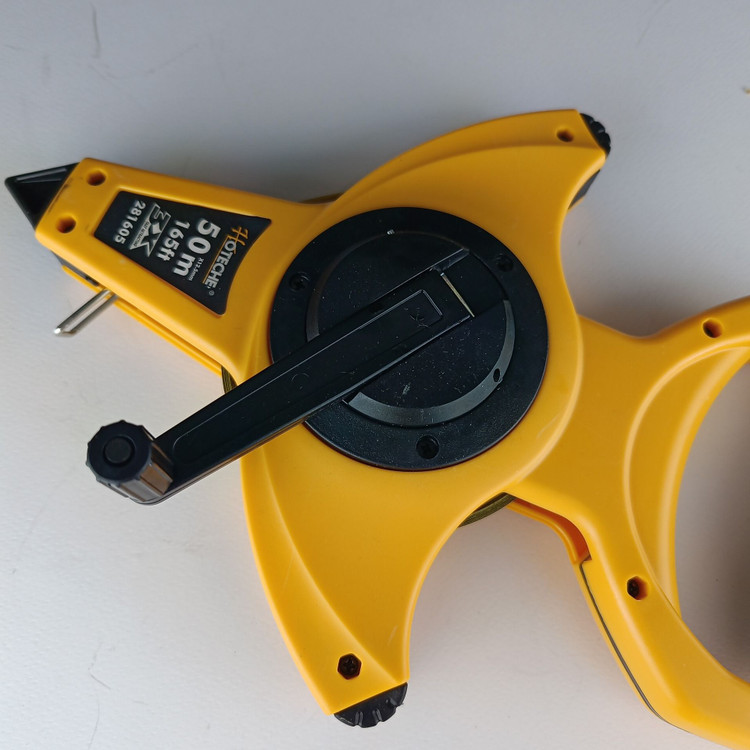 متر صنعتی و مهندسی - 50 متری فلزی - فوق حرفه ای - بدنه پلاستیک فشرده با بهترین کیفیت - برند اصلی Hoteche هوتچ (281605)