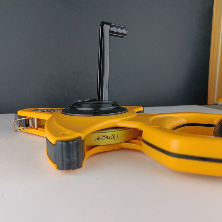 متر صنعتی و مهندسی - 50 متری فلزی - فوق حرفه ای - بدنه پلاستیک فشرده با بهترین کیفیت - برند اصلی Hoteche هوتچ (281605)