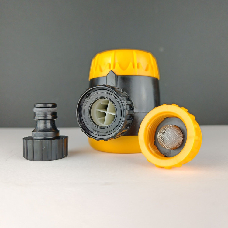 تایمر ساعت تنظیم 2 ساعته جریان آب فیلتر دار حرفه ای جهت امور آب پاشی باغ و باغچه -برند اصلیHotecheهوتچ(375003)