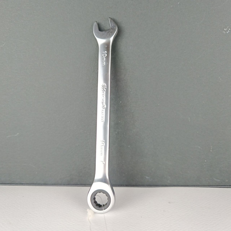 آچار یکسر رینگ جغجغه و یکسر تخت با روکش نیکل سایز 10 _ برند اصلیHotecheهوتچ(192303)