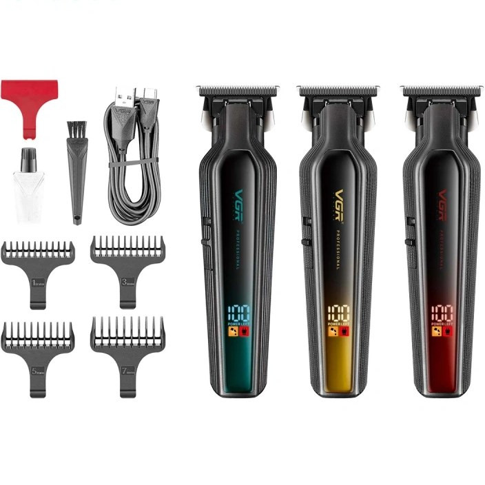 ماشین اصلاح موی سر و صورت شارژی وی جی ار مدل V-930