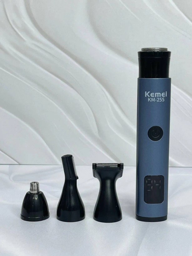 ماشین اصلاح و موزن گوش و بینی و خط زن و بادی گروم کیمی مدل KM-255